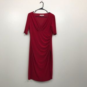 Evan Picone red dress